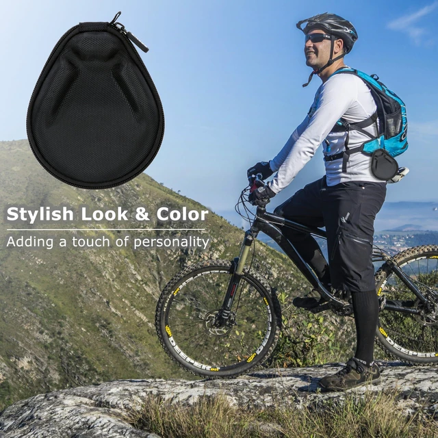 Alt view image 7 of 7 - Universal Bone Conduction Headphone Case Compatible with SHOKZ New OpenRun Pro 2/Pro 2 Mini/OpenRun/OpenSwim Open-Ear Sport Headphones, Compatible with Raycon/CXK/Ogogrs/MRYTKY etc (Black)