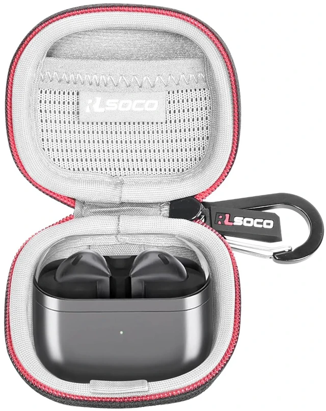 Main image of Case for Samsung Galaxy Buds 3 Pro - Carrying Case for Samsung Galaxy Buds 3 FE (2025)/Galaxy Buds 3 Pro/Galaxy Buds 3 AI True Wireless Bluetooth Earbuds - Black (Case Only)