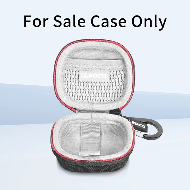 Alt view image 2 of 7 - Case for Samsung Galaxy Buds 3 Pro - Carrying Case for Samsung Galaxy Buds 3 FE (2025)/Galaxy Buds 3 Pro/Galaxy Buds 3 AI True Wireless Bluetooth Earbuds - Black (Case Only)