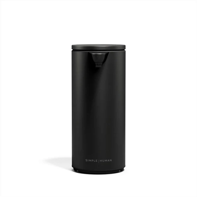 Main image of Liquid Sensor Pump, 9 oz Automatic Soap Dispenser for Kitchen and Bathroom, Touchless Motion Sensor, Variable Dispense, Rechargeable, No-Drip Spout, High-Grade Matte Black Steel