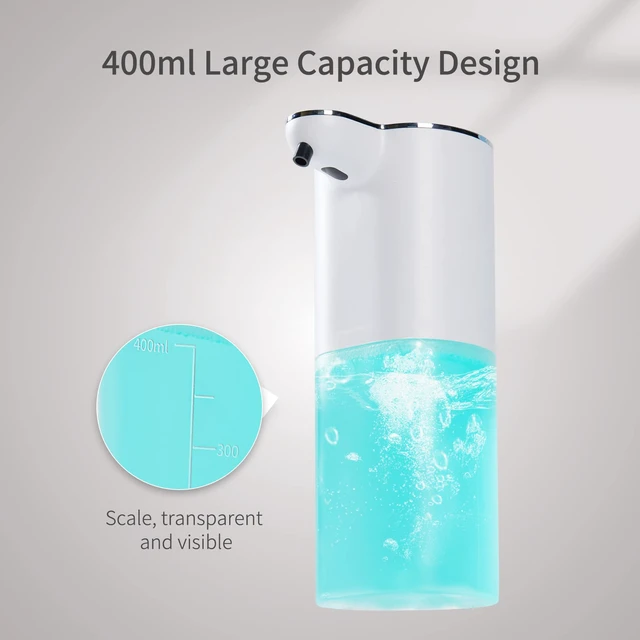 Alt view image 6 of 7 - P9 Advanced Automatic Rechargeable, Touchless,Sensor Foaming Soap Dispenser for Kitchen & Bathroom, Foam Dish Soap DispenserSupport Countertop and Wall Mounted