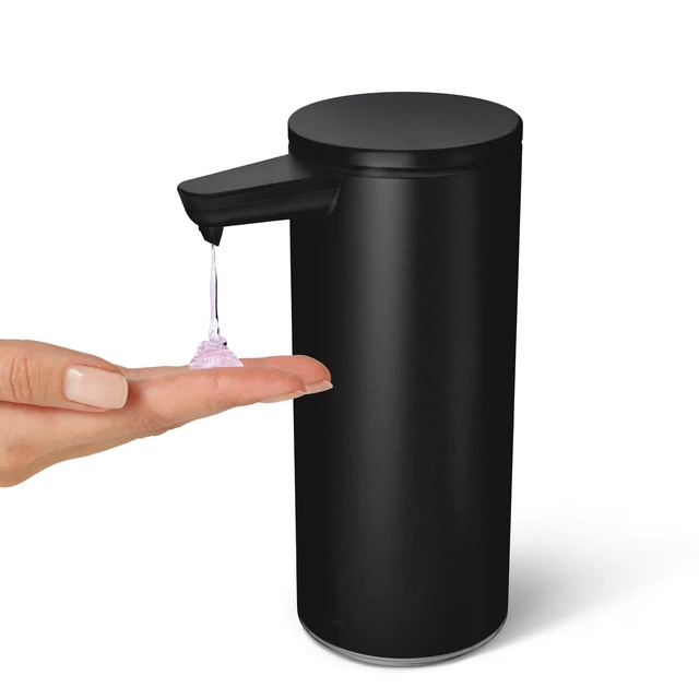 Alt view image 3 of 7 - 9 oz. Touch-Free Rechargeable Sensor Liquid Soap Pump Dispenser, Matte Black