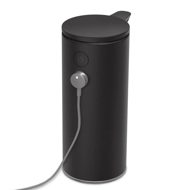 Alt view image 4 of 7 - 9 oz. Touch-Free Rechargeable Sensor Liquid Soap Pump Dispenser, Matte Black