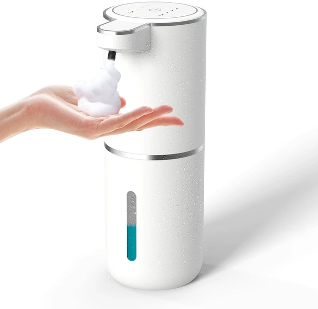 Main image of Automatic Soap Dispenser Touchless Foaming Soap Dispenser 400ml USB Rechargeable Dispenser Electric Wall Mounted 4levels Adjustable Foam Dish Soap Pump for Bathroom Kitchen
