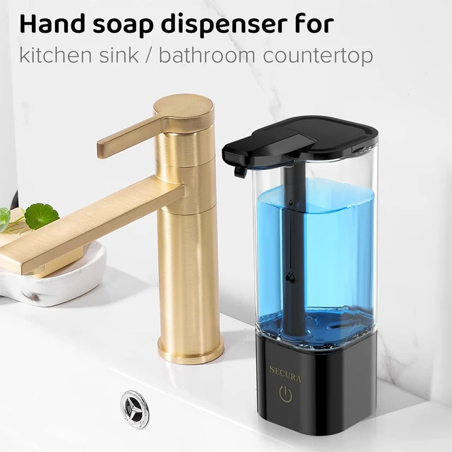 Alt view image 4 of 7 - 18.6 oz. Automatic Soap Dispenser, Touchless Liquid Soap Dispenser with SoapGlow Timer, 3 Gear Infrared Distance Sensing Volume Setting Perfect for Kitchen or Bathroom