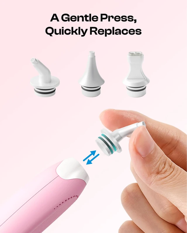 Alt view image 5 of 7 - Electric Diamond Art Pen for Diamond Pating,Ergonomic Vacuum Art Tool | Pink, No Wax Need, 3PCS Replacment Tips, Comfort Grip, Time-Saving Vacuum Pick-Up, DIY Diamond Art Accessories for Adults