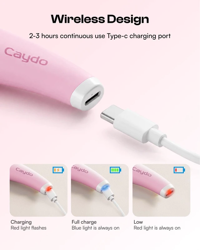 Alt view image 7 of 7 - Electric Diamond Art Pen for Diamond Pating,Ergonomic Vacuum Art Tool | Pink, No Wax Need, 3PCS Replacment Tips, Comfort Grip, Time-Saving Vacuum Pick-Up, DIY Diamond Art Accessories for Adults