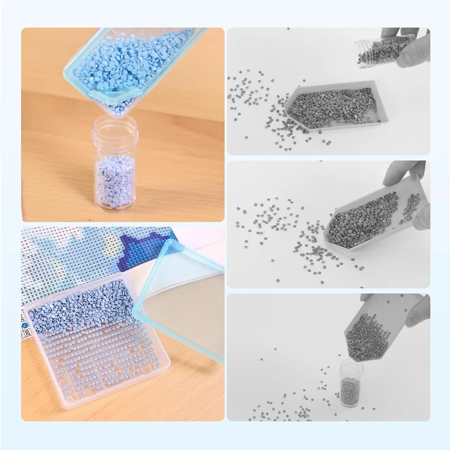 Alt view image 3 of 7 - 31 PCS All Inclusive Diamond Art Accessories Kit | A4 LED Light Pad Set with Diamond Art Sealer, Trays, Electric Pen, Roller Tool for 5D Diamond Paint