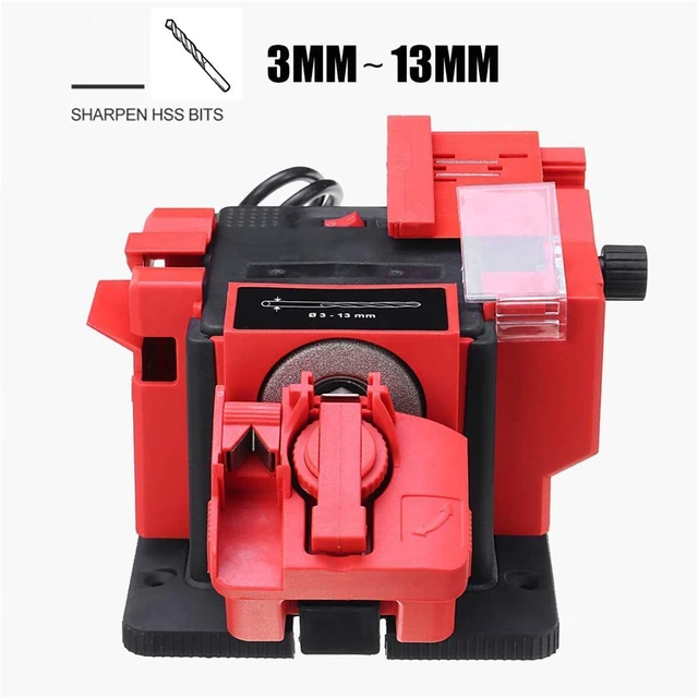 Alt view image 6 of 6 - Electric Drill Bit Sharpener, 3-in-1 Universal Sharpening Station, Multifunction Electric Sharpening Machine for Drill Bit Knife Chisel Scissor