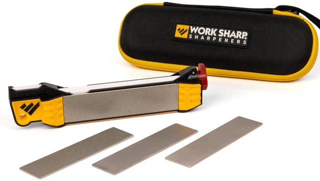 Main image of Guided Field Sharpener Elite with case, Travel Knife Sharpener Tool