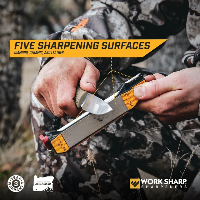 Alt view image 4 of 7 - Guided Field Sharpener Elite with case, Travel Knife Sharpener Tool