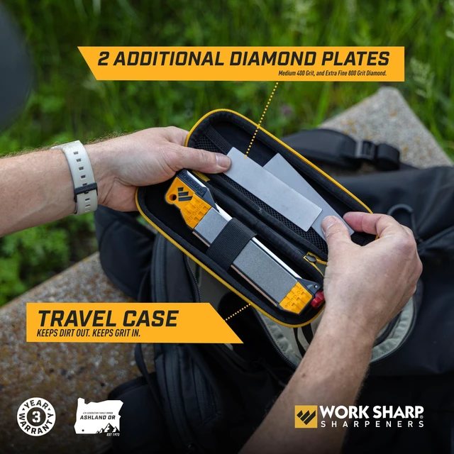 Alt view image 5 of 7 - Guided Field Sharpener Elite with case, Travel Knife Sharpener Tool