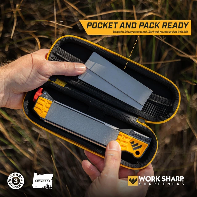 Alt view image 6 of 7 - Guided Field Sharpener Elite with case, Travel Knife Sharpener Tool