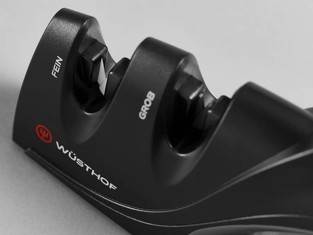 Alt view image 3 of 6 - 2-Stage Hand-Held Sharpener, Black