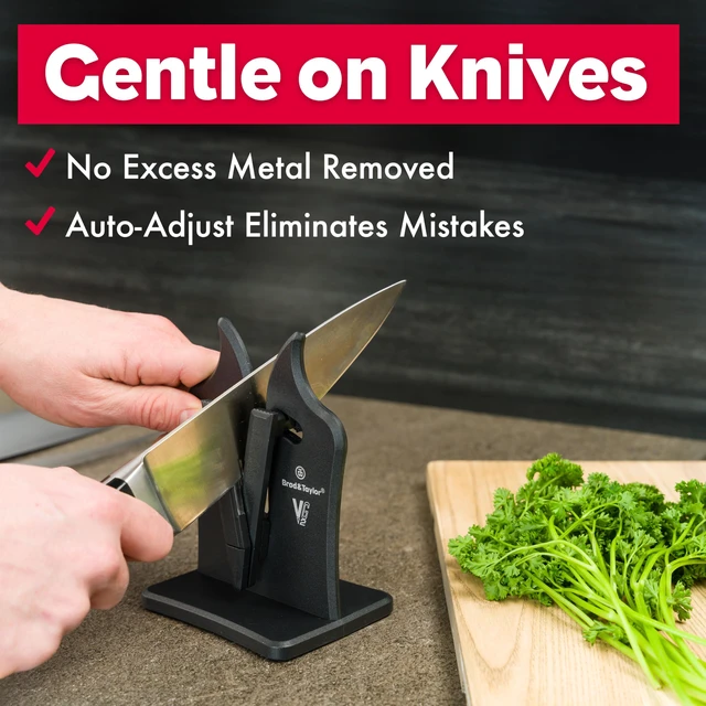 Alt view image 6 of 7 - VG2 Classic Knife Sharpener | 3-Action Tungsten Carbide (Nylon)