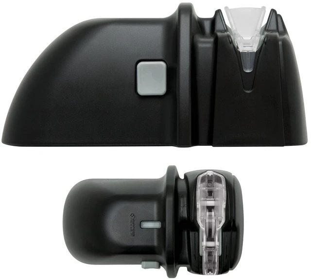 Main image of Electric Diamond Knife Sharpener For Ceramic & Japanese Steel | Battery-Powered Operation, Blade Guide And Support Roller Aid Consistent Contact, Suitable For Home Sharpening