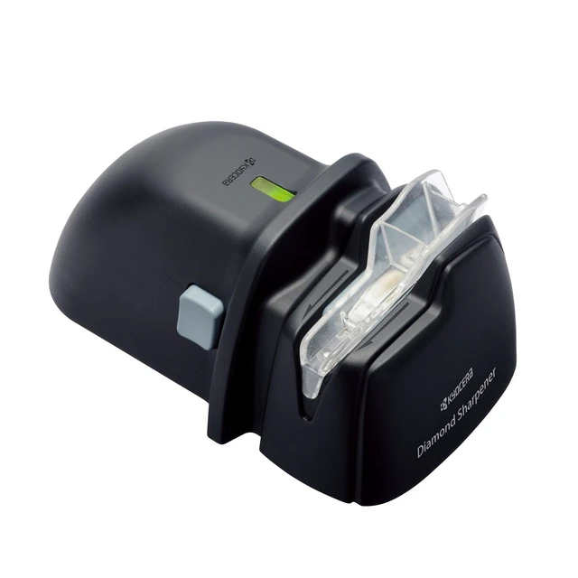 Alt view image 3 of 4 - Electric Diamond Knife Sharpener For Ceramic & Japanese Steel | Battery-Powered Operation, Blade Guide And Support Roller Aid Consistent Contact, Suitable For Home Sharpening