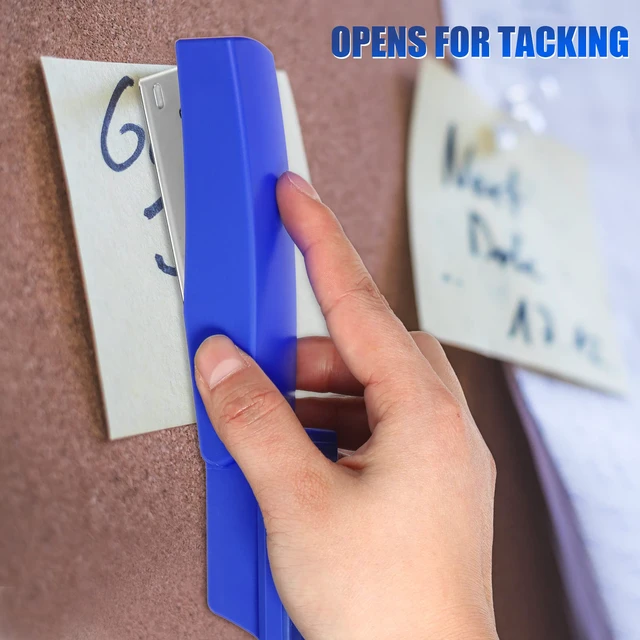 Alt view image 5 of 6 - 10 Pcs Staplers Bulk Staples for Desk 25 Sheet, Blue | Office Desk Supply Set, School Classroom Bulk Pack, Includes Refill 6000 Staples, for Teacher