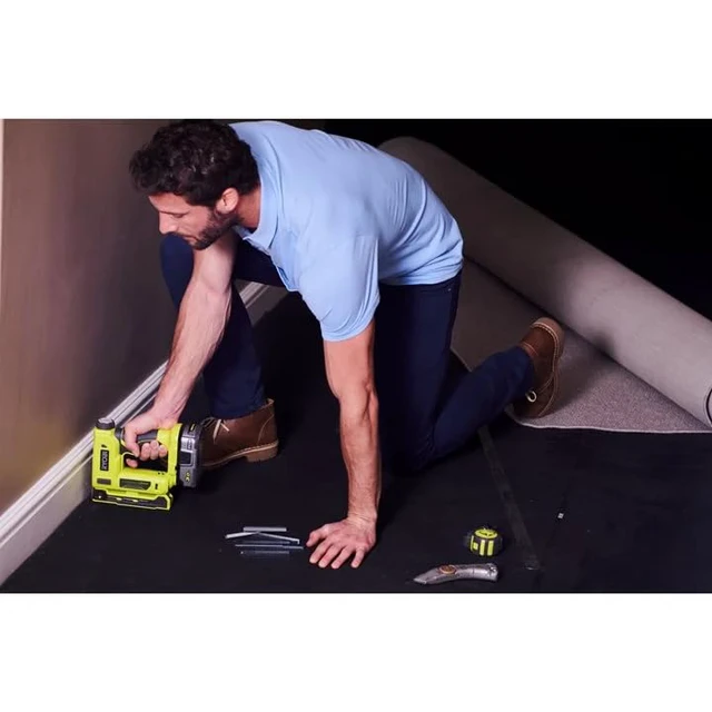 Alt view image 3 of 6 - 18-Volt ONE+ Cordless Compression Drive 3/8 in. Crown Stapler (Tool Only) P317