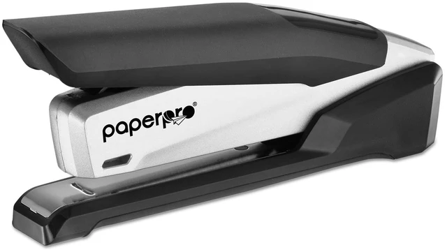 Main image of (Formerly PaperPro) 1110 inPOWER Premium Stapler, 28-Sheet Cap, Black/Silver