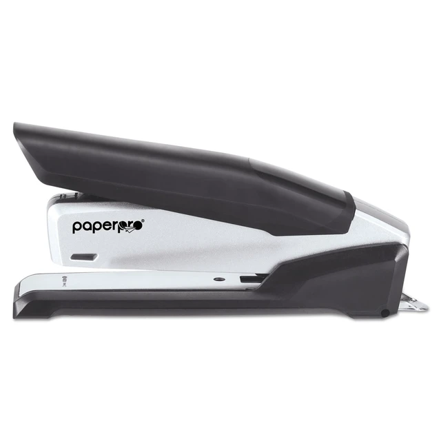 Alt view image 7 of 7 - (Formerly PaperPro) 1110 inPOWER Premium Stapler, 28-Sheet Cap, Black/Silver