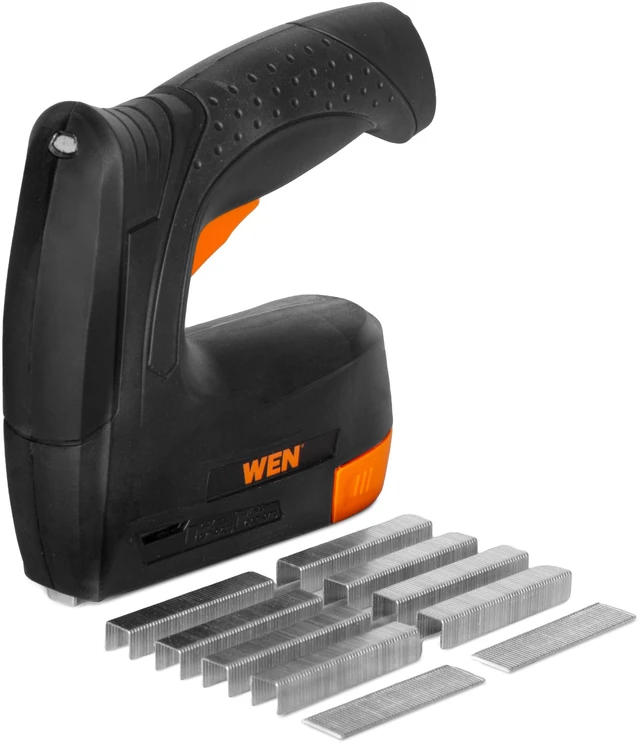 Main image of 4V Max Cordless 2-in-1 5/8-Inch Brad Nailer and T50 Crown Stapler with USB Charger (49180T)