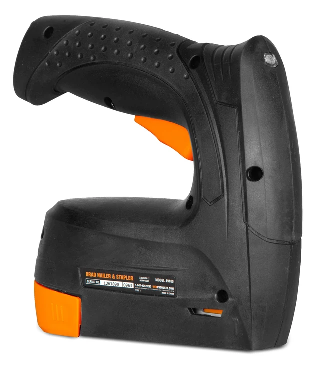 Alt view image 3 of 6 - 4V Max Cordless 2-in-1 5/8-Inch Brad Nailer and T50 Crown Stapler with USB Charger (49180T)