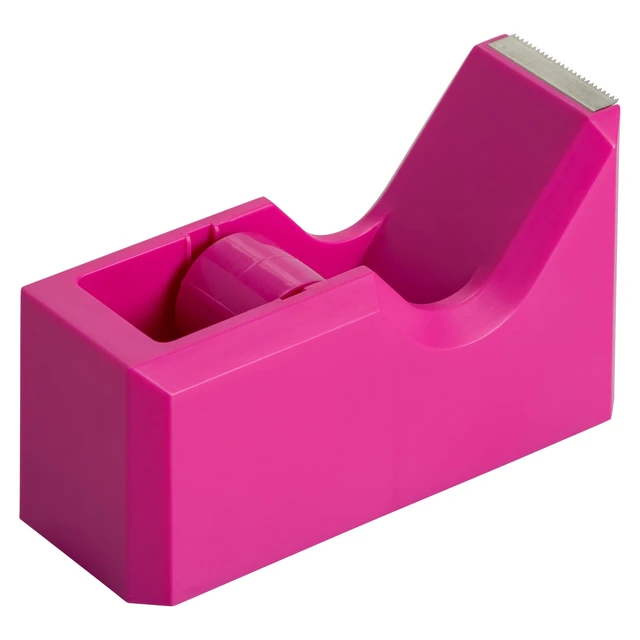 Alt view image 3 of 5 - Colorful Desk Tape Dispensers - Pink - Sold Individually