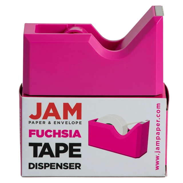 Alt view image 5 of 5 - Colorful Desk Tape Dispensers - Pink - Sold Individually