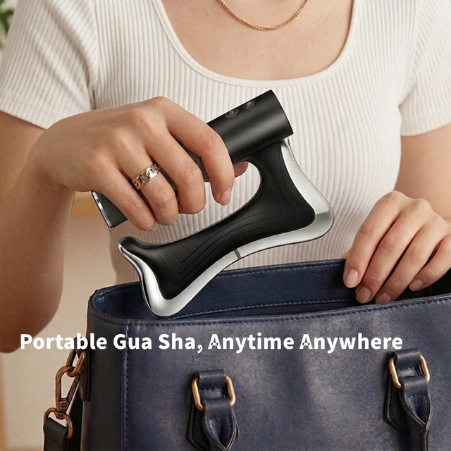 Alt view image 7 of 7 - 3-in-1 Heated Muscle Scraper Tool, Vibration Electric Fascia Knife Massager | Heated Fascia Knife with 3 Modes, Rechargeable Electric Gua Sha Tool, Deep Tissue Fascia Release