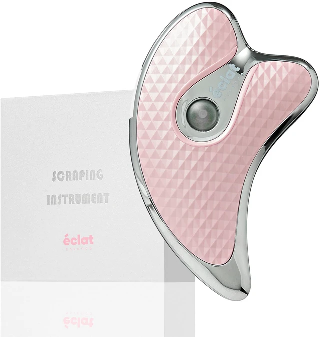 Main image of Gua Sha Facial Massager for Lymphatic Drainage, Face, Neck & Body Scraping Tool, Heated Electric Portable Face Lift Beauty Device, Jawline Shaper, Double Chin Reducer for Firming & Contouring
