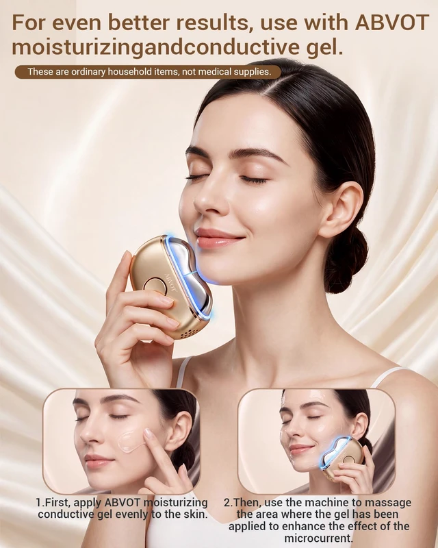 Alt view image 6 of 7 - Red Light Gua Sha Tool for Face with 7 Light Modes, Heat & Cooling | Electric Gua Sha & Face Massager for Daily Skincare, Facial Massage & At-Home Care