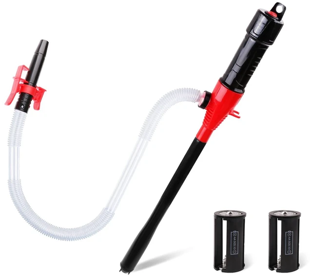 Main image of Electric Hand Pump, Portable Battery Powered Transfer Pump, Multi-Use Siphon Liquid Extractor for Gasoline, Diesel, Fuel, and Water Transfer