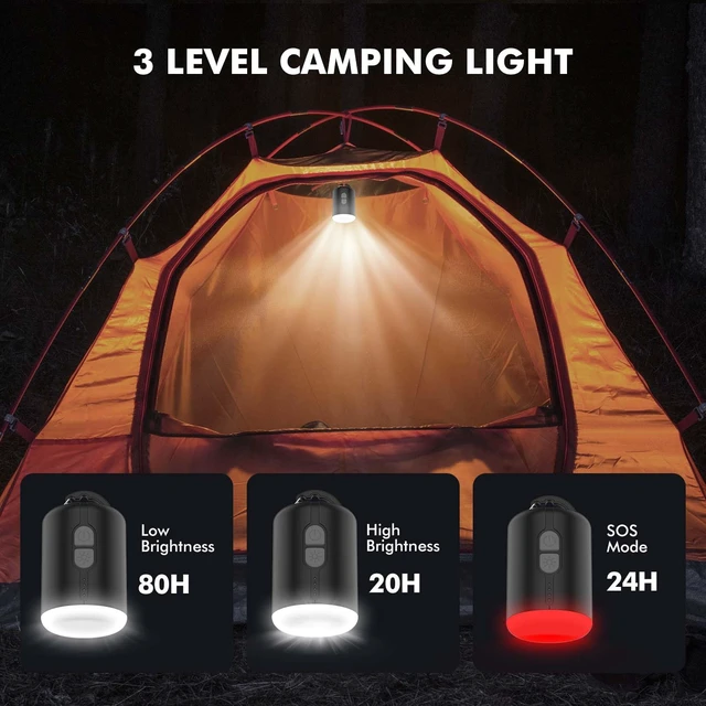 Alt view image 5 of 6 - Portable Air Mattress Pump for Inflatables: USB Rechargeable Battery Powered Mini Inflator - Inflate & Deflate Electric Operated Pumps with Light for Camping Pool Inflatable Float