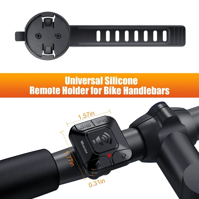Alt view image 2 of 5 - Remote for Smart Bike Tail Light Turn Signals Alarm