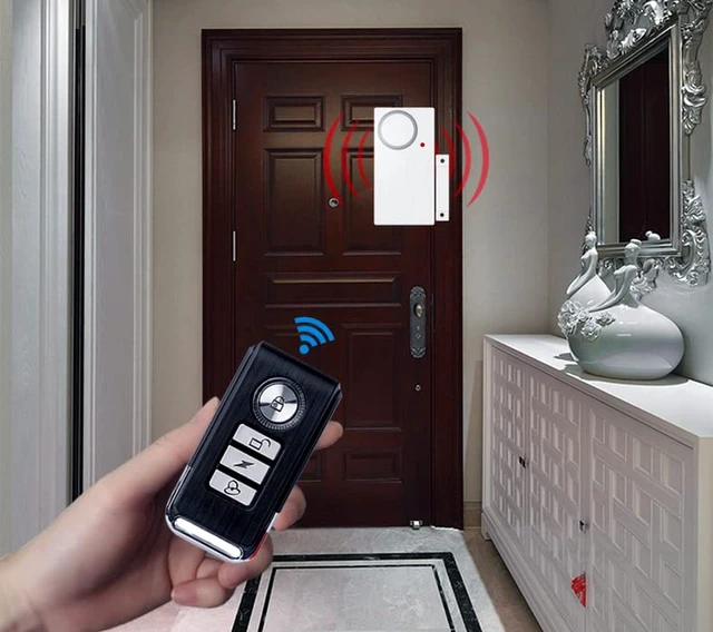 Alt view image 5 of 5 - Extra Remote for Wireless Anti-Theft Alarm System | Door and Window Security Alarm, Bike Alarm, Remote Control Key Fob Replacement