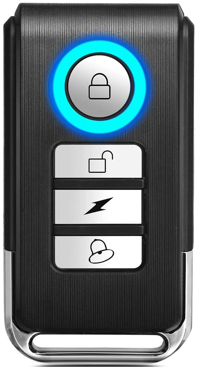 Main image of Remote Control Key Fob Replacement for Wireless Anti-Theft Alarm Bike Alarm Bike Alarm Taillight (V4)