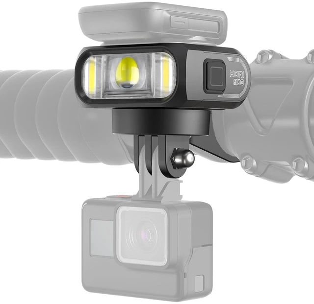 Main image of Hori 900 Compatible with Garmin/Wahoo Bike Computer Dual Mounted Bike Light 900 Lumens Super Bright Independent DRL Fast USB-C Charging IPX6 Waterproof Rating Bicycle Headlight (Black)