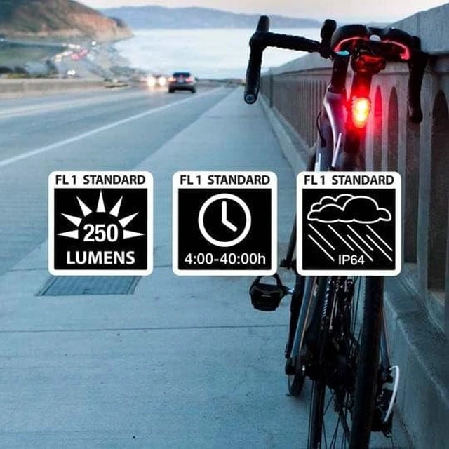 Alt view image 3 of 7 - Solas 250 Lumens USB Rechargeable Bike Tail Light Powerful Daylight Visible Bicycle LED Rear Light Easy to Install Road Mountain City Commuting Adventure Cycling Safety Flash