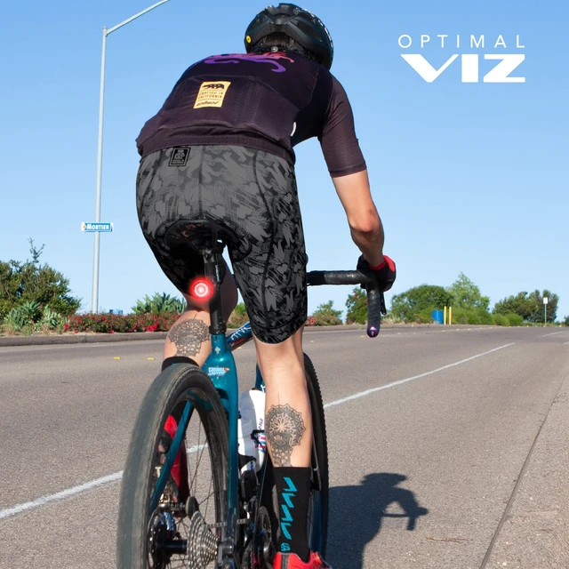 Alt view image 3 of 3 - Bullet 200 Bike Tail Light USB Rechargeable Powerful LED Rear Light Daylight Visible Easy to Install Road City Commuting Cycling Safety Flash 200 Lumens Day + Night Riding Bicycle Visibility