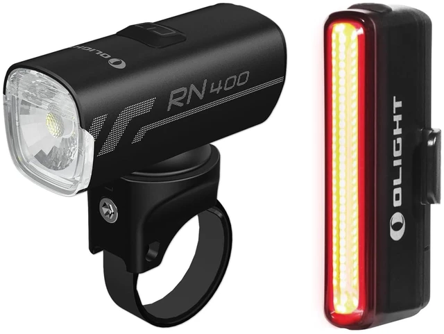 Main image of RN 400 LED Bike 400 Lumens Headlight and Seemee 30 C 30 Lm Bicycle Taillight Set, Rechargeable Type-C Waterproof Bike Light Set, Easy to Install for Road Urban Cyclists and Night Riding