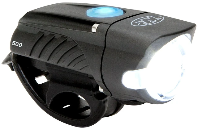 Alt view image 2 of 7 - Swift 500 Front Bike Light Sabre 110 Rear Bike Light Combo Pack- USB Rechargeable Bicycle Headlight LED Front Light Easy to Install Water Resistant Road Commuting Cycling Safety Flashlight