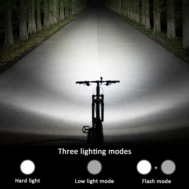 Alt view image 6 of 7 - Bike Light, USB Rechargeable Headlight, IPX4 Waterproof, 3 Modes | Solar Powered LED Bicycle Lights Front for Kid Women Men Road Cycling Safety