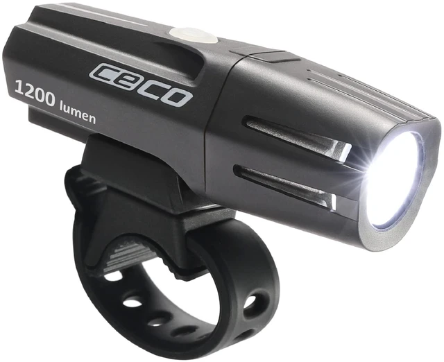 Main image of USA 1200 Lumen Super Bright Bike Light Front, FLEXIBLE MOUNT Version, IP67 Waterproof, FL-1 Impact Resistant, USB Rechargeable, Great for Commuters Road Cyclists and Mountain Bikers, Quality Beam