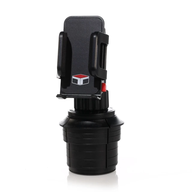 Alt view image 7 of 7 - Tuff Tech Cradle Cup Mount Phone Holder, Fits Most Smartphones | 360-Degree Rotation, Articulating Arm, Spring-Loaded Cradle, Fits Most Cars, Trucks, and SUVs