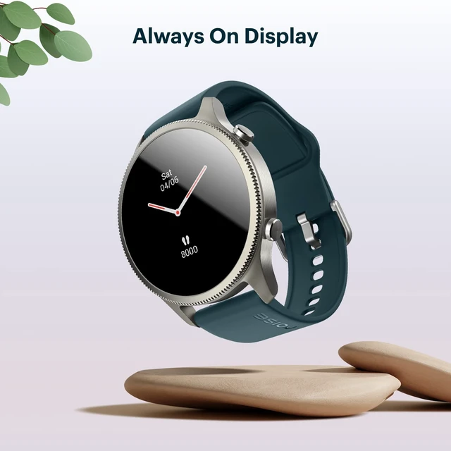 Alt view image 3 of 6 - Halo Premium Metallic Smartwatch, 1.43" AMOLED Display, 7 Day Battery, BT Calling (Make/Answer), Dust & Water Resistant, 100+ Sport Modes, NoiseFit App Supprt, 1 Year Warranty