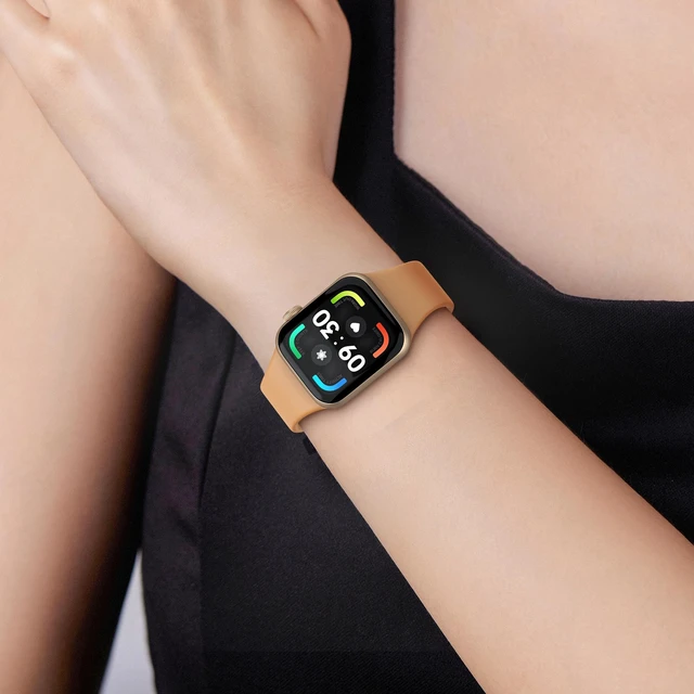 Alt view image 4 of 7 - 18 Pack Bands Compatible with Apple Watch Band 49mm 46mm 45mm 44mm 42mm 41mm 40mm 38mm for Women Men, Sport Silicone Breathable Strap for iWatch Series Ultra 11 10 9 8 SE 7 6 5 4 3 2 1