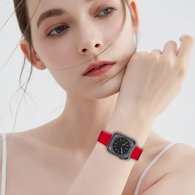 Alt view image 7 of 7 - 18 Pack Bands Compatible with Apple Watch Band 49mm 46mm 45mm 44mm 42mm 41mm 40mm 38mm for Women Men, Sport Silicone Breathable Strap for iWatch Series Ultra 11 10 9 8 SE 7 6 5 4 3 2 1