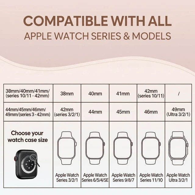 Alt view image 7 of 7 - Magnetic Stretchy Band Compatible with Apple Watch Bands 38/40/41/42mm Women Men, Celtic Knot Soft Elastic Nylon Strap for iWatch Series 11 10 9 8 7 6 5 4 SE/Ultra 3 2 1, Starlight/Rose Gold