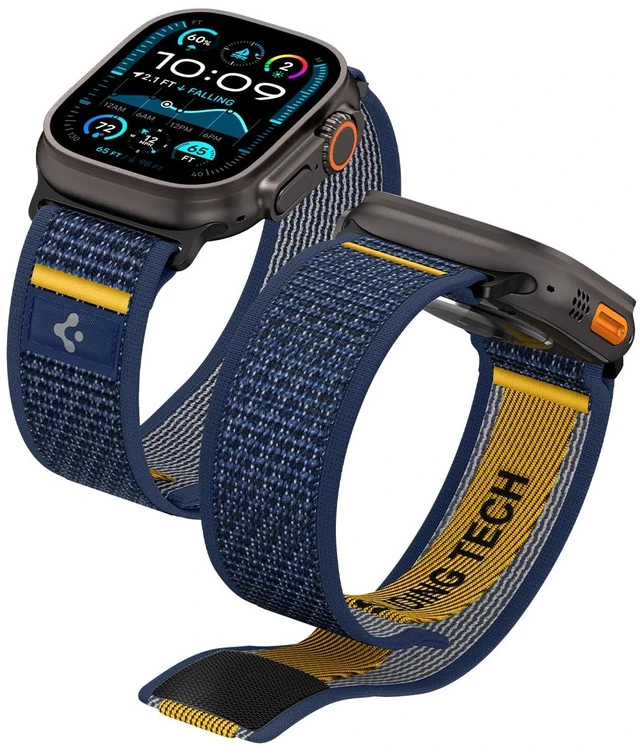 Main image of Athlex Air for Apple Watch Band, Lightweight Adjustable Strap | For Apple Watch Ultra 3/2/1 49mm, Series 11/10 46mm, 9/8/7 45mm, SE3/SE2/SE/6/5/4 44mm, 3/2/1 42mm, Active Navy